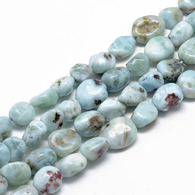 Natural Larimar Beads Strands