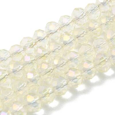 Electroplate Glass Beads Strands