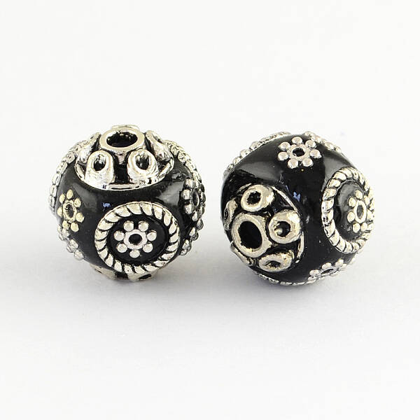 Round Handmade Indonesia Beads