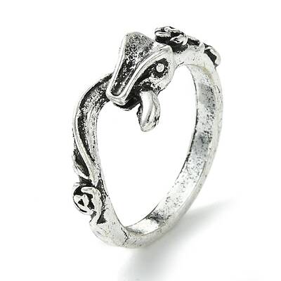 Snake Alloy Finger Rings