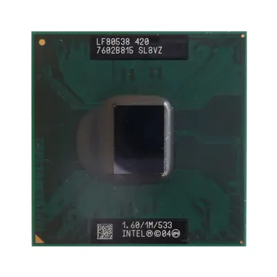 434735-001 HP 1.60GHz 533MHz FSB 1MB L2 Cache Socket PGA478 Intel Celeron M 420 Single-Core Processor