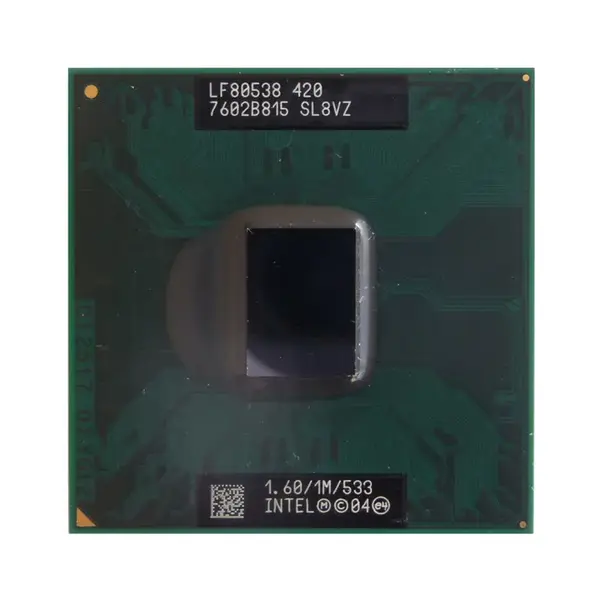 434735-001 HP 1.60GHz 533MHz FSB 1MB L2 Cache Socket PGA478 Intel Celeron M 420 Single-Core Processor