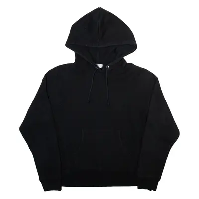 CHAMPION Womens Black Hoodie M