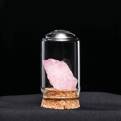 Raw Natural Rose Quartz Nuggets Ornaments
