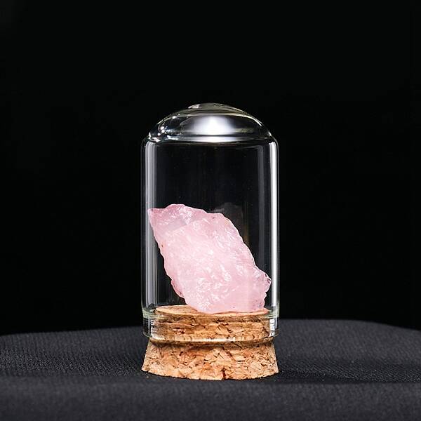 Raw Natural Rose Quartz Nuggets Ornaments