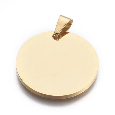 304 Stainless Steel Stamping Blank Tag Pendants