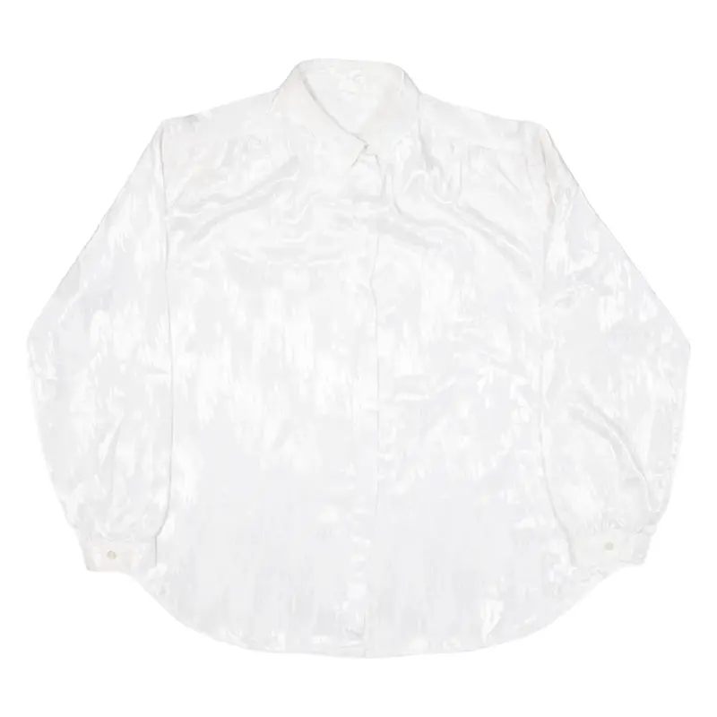 Womens Shirt White Long Sleeve XL