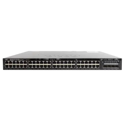 WS-C3650-48FS-E-RF Cisco WS-C3650-48FS 48-Port + 4-Port SFP L3 Switch