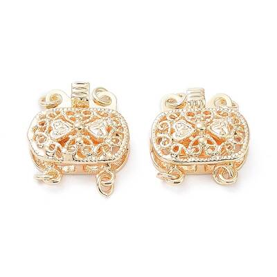Rack Plating Brass Box Clasps