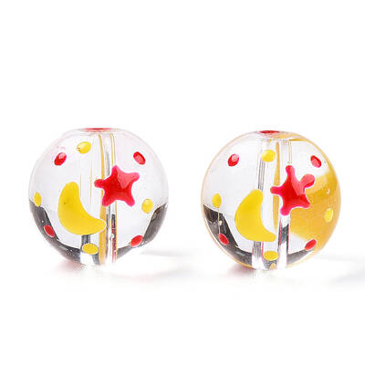Transparent Handmade Lampwork Beads