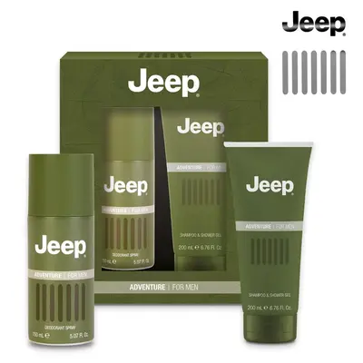 Jeep Adventure Gift set (DEO 150ml + body wash 200ml)