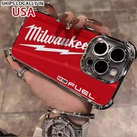 Designed for iPhone 16/15/14/13/12/11 Pro Max Plus Electroplating luxury transparent four corner anti drop and shockproof pho...