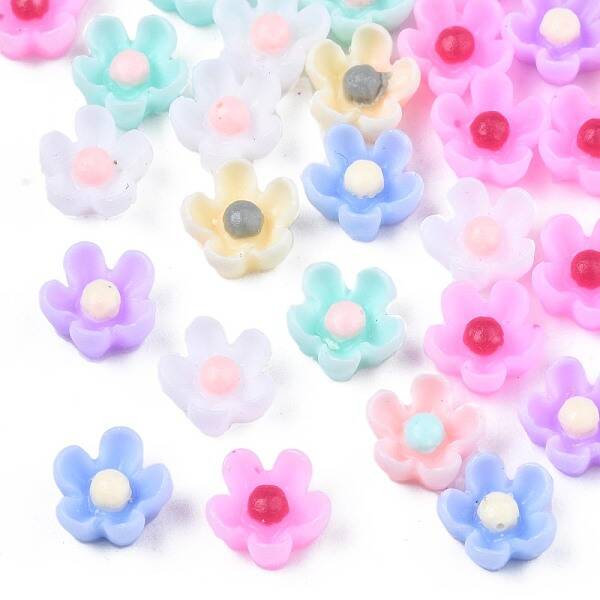 Opaque Resin Cabochons
