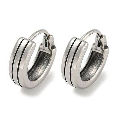 316 Surgical Stainless Steel Hoop Earrings