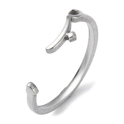 Non-Tarnish 304 Stainless Steel Open Cuff Rings