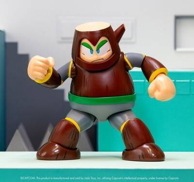 Mega Man - 1:12 Deluxe Wood Man Action Figure