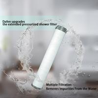 5inch Premium Nano-Tech Filter High- 8 PCS -Efficiency Nano Scale Filtration Cartridge for Shower, Bathtub, and Other Water S...