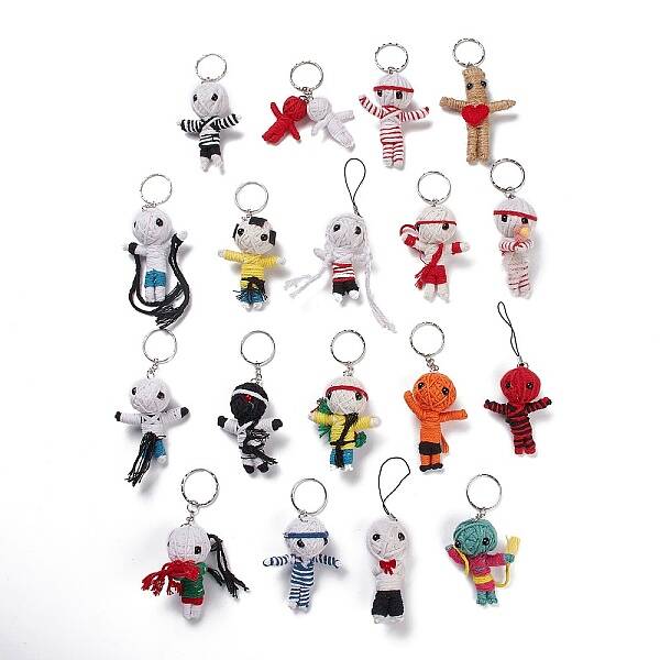 Cotton Thread Keychain