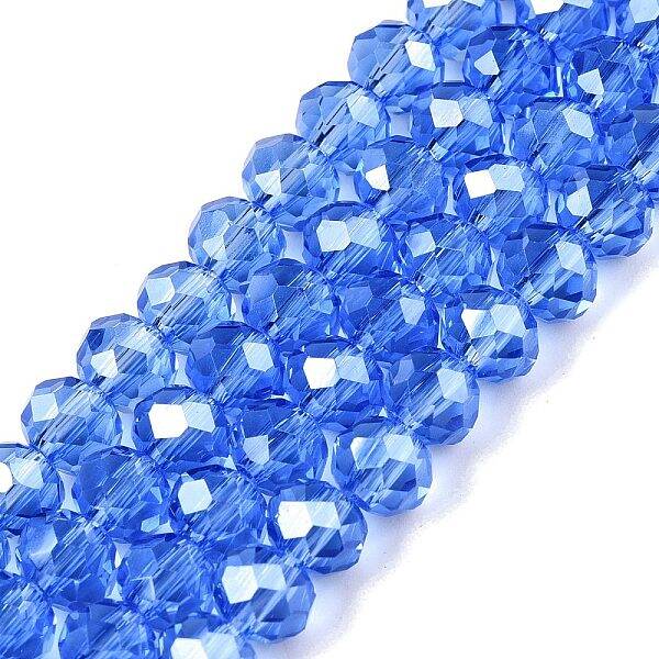 Electroplate Glass Beads Strands