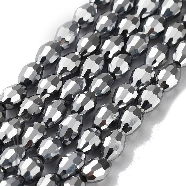 Electroplate Glass Beads Strands