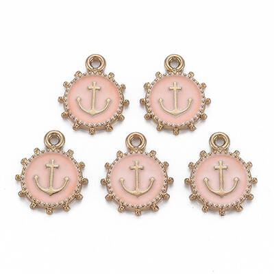 Alloy Enamel Pendants