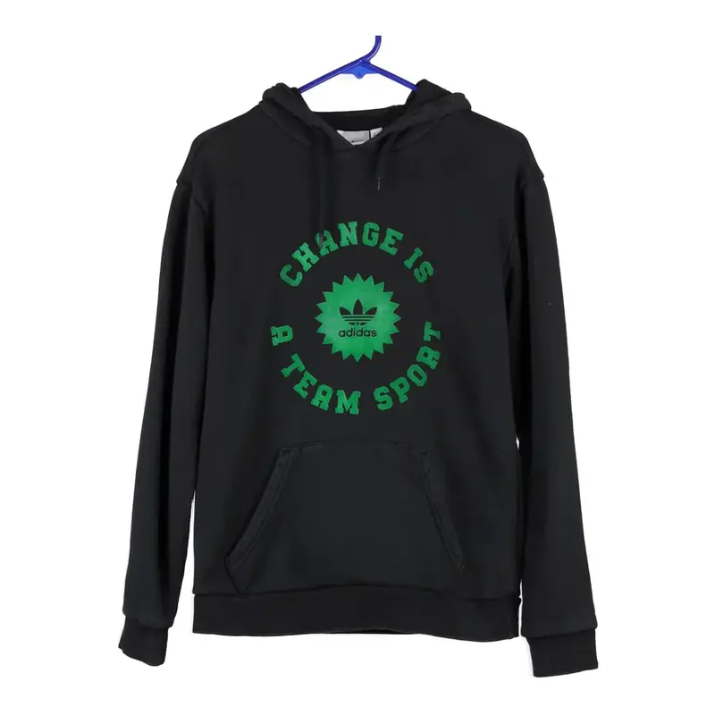 Adidas Hoodie - XS Black Cotton Blend