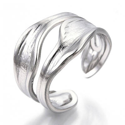 304 Stainless Steel Cuff Ring