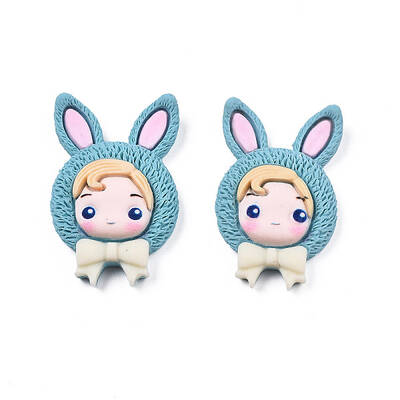 Opaque Resin Cabochons