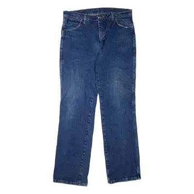 WRANGLER Womens Jeans Blue Regular Bootcut W32 L32