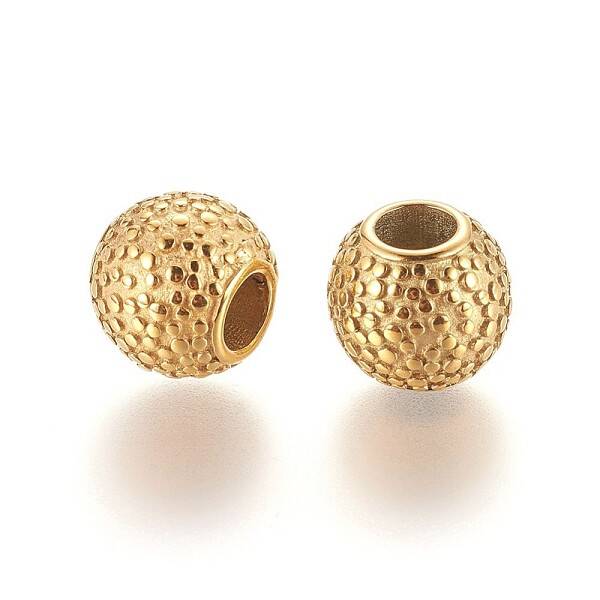 304 Stainless Steel European Beads