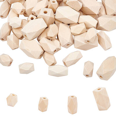 Unfinished Wood Beads