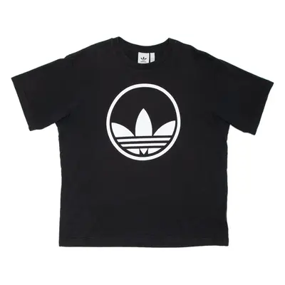 ADIDAS Womens T-Shirt Black XL