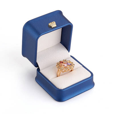 PU Leather Ring Gift Boxes
