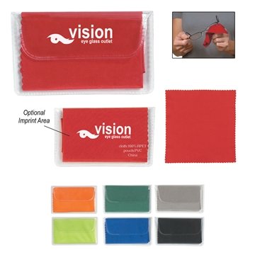 250 Promotional Microfiber Cleaning Cloth In Case - Device Screens