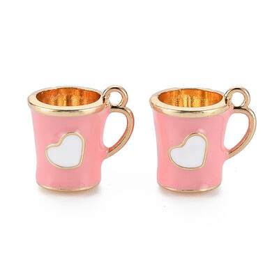 Rack Plating Alloy Enamel Charms