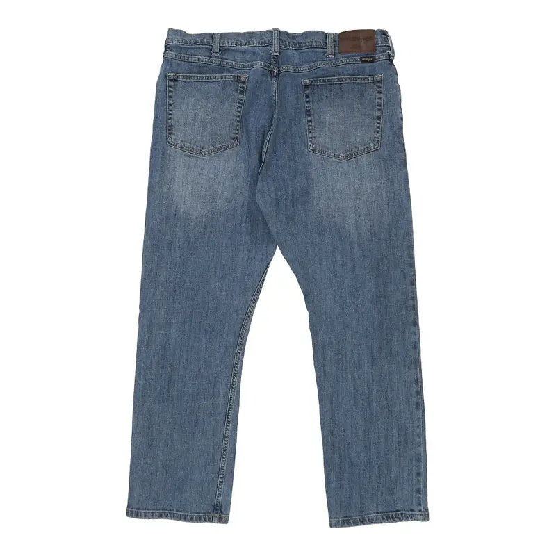 Wrangler Jeans - 37W 28L Blue Cotton