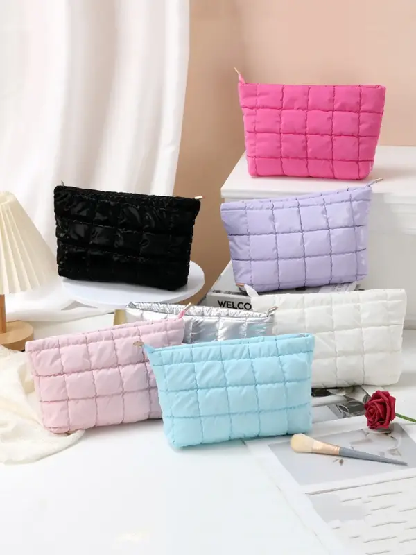 Women's Fashion Quilted Diamond Pattern Handbag, Casual Autumn Winter Crossbody Bag, Perfect Gift for Girlfriend, Travel & Da...