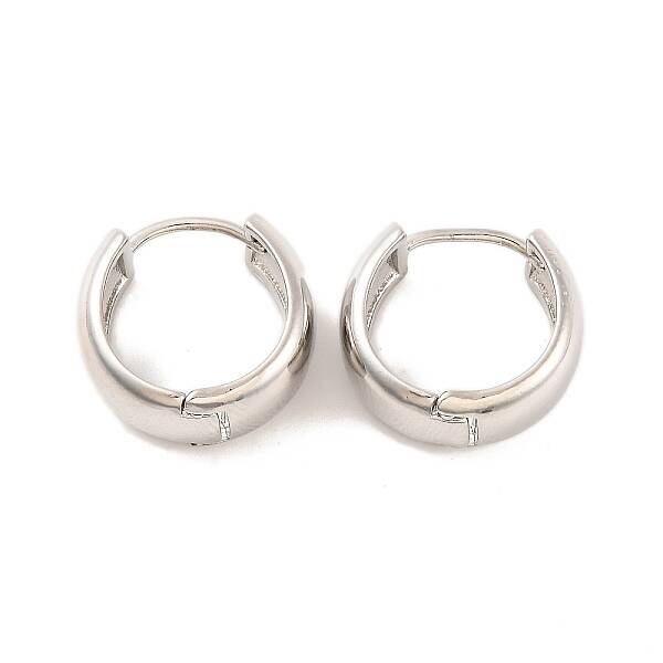 Brass Hoop Earrings for Women