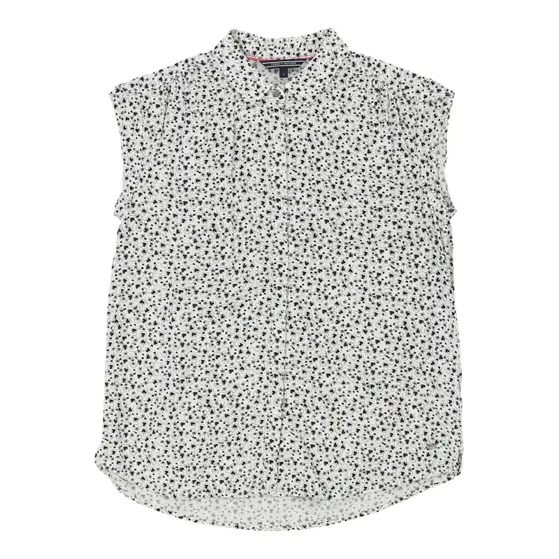 Tommy Hilfiger Blouse - XS White Silk | Size: x-small
