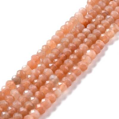 Natural Sunstone Beads Strands