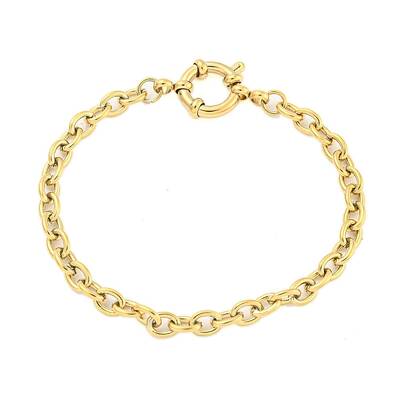 304 Stainless Steel Cable Chain Bracelets for Women