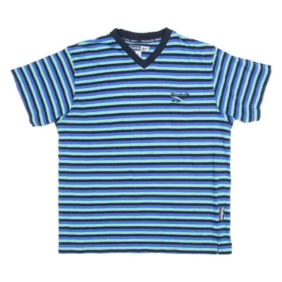 REEBOK Boys T-Shirt Blue 14-15Y