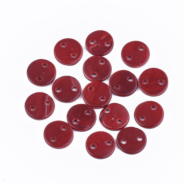Spray Paint Freshwater Shell Links connectors