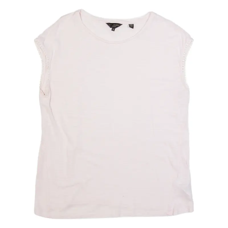 TED BAKER Womens Vest Pink Sleeveless M