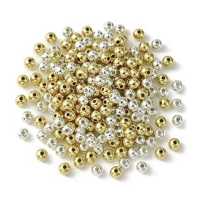 200Pcs 2 Colors CCB Plastic Beads