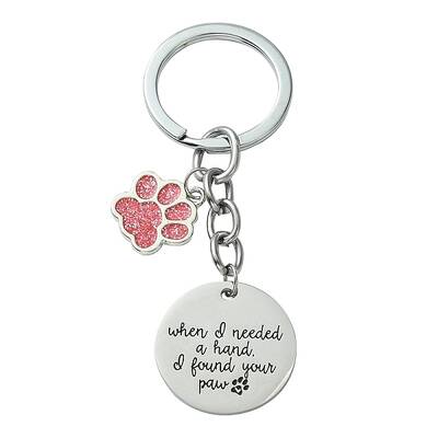 Alloy Enamel Keychain