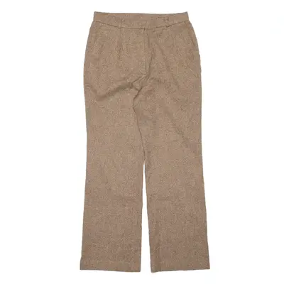 Sparkly Brown Regular Bootcut Trousers Womens W27 L28