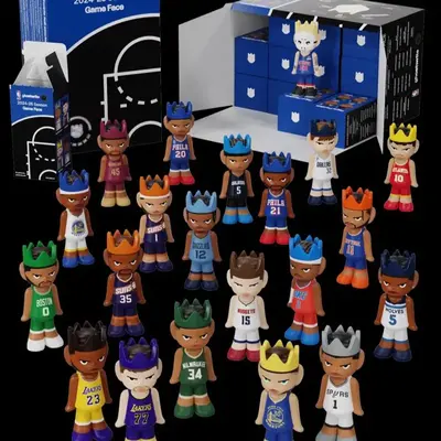 NBA Game Face 100% Blind Box Pick Your Player Break (12) Game Faces DUTCH AUCTION