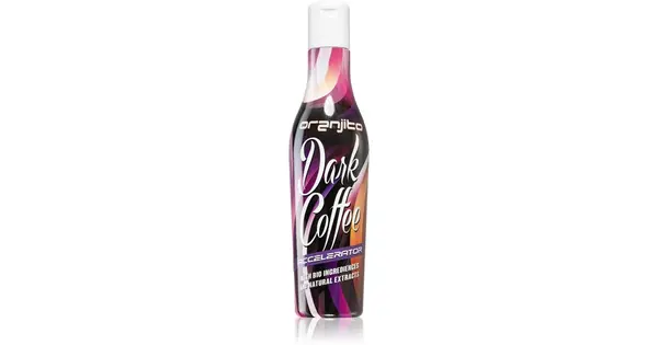 Oranjito Dark Coffee tanning milk for solarium with biocomponent and tanning accelerator 200 ml