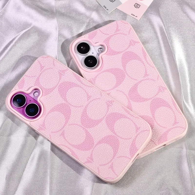 Suitable for iPhone 16, 15, 14, 13, 12, 11 Pro Max, high-end leather pattern phone case, iPhone 16 Plus, 15 Plus leather phon...